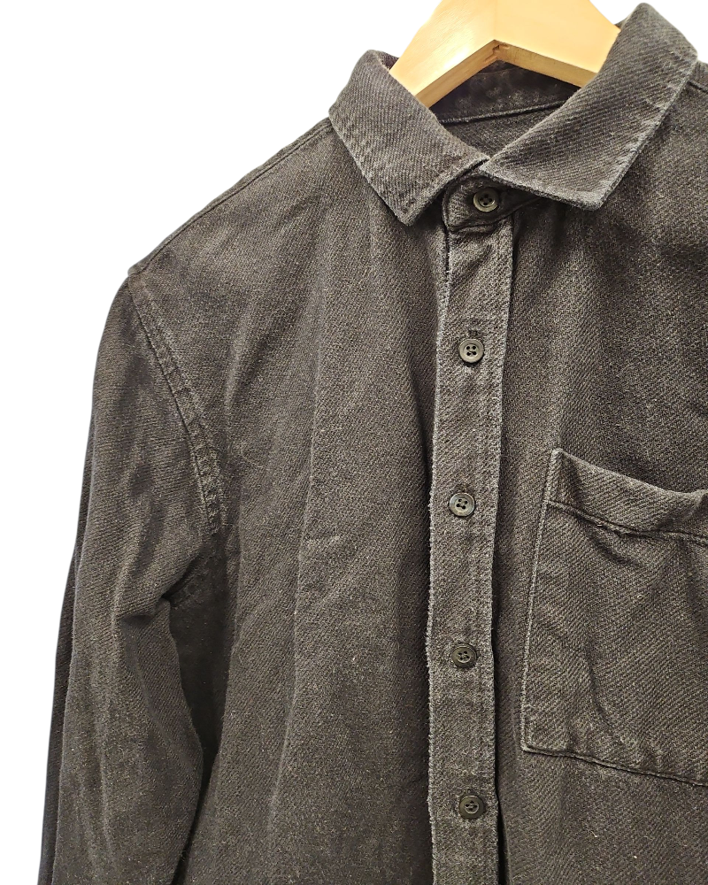 Skjorta i tjockt tyg