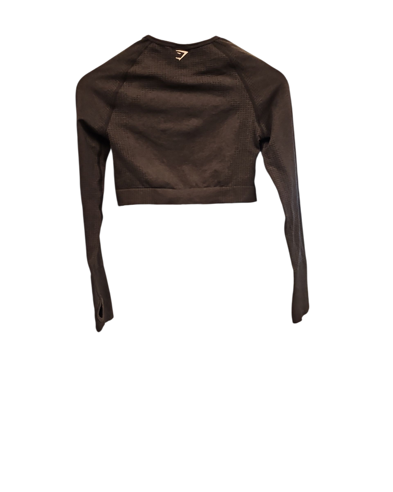 Långärmad träningstopp med shorts