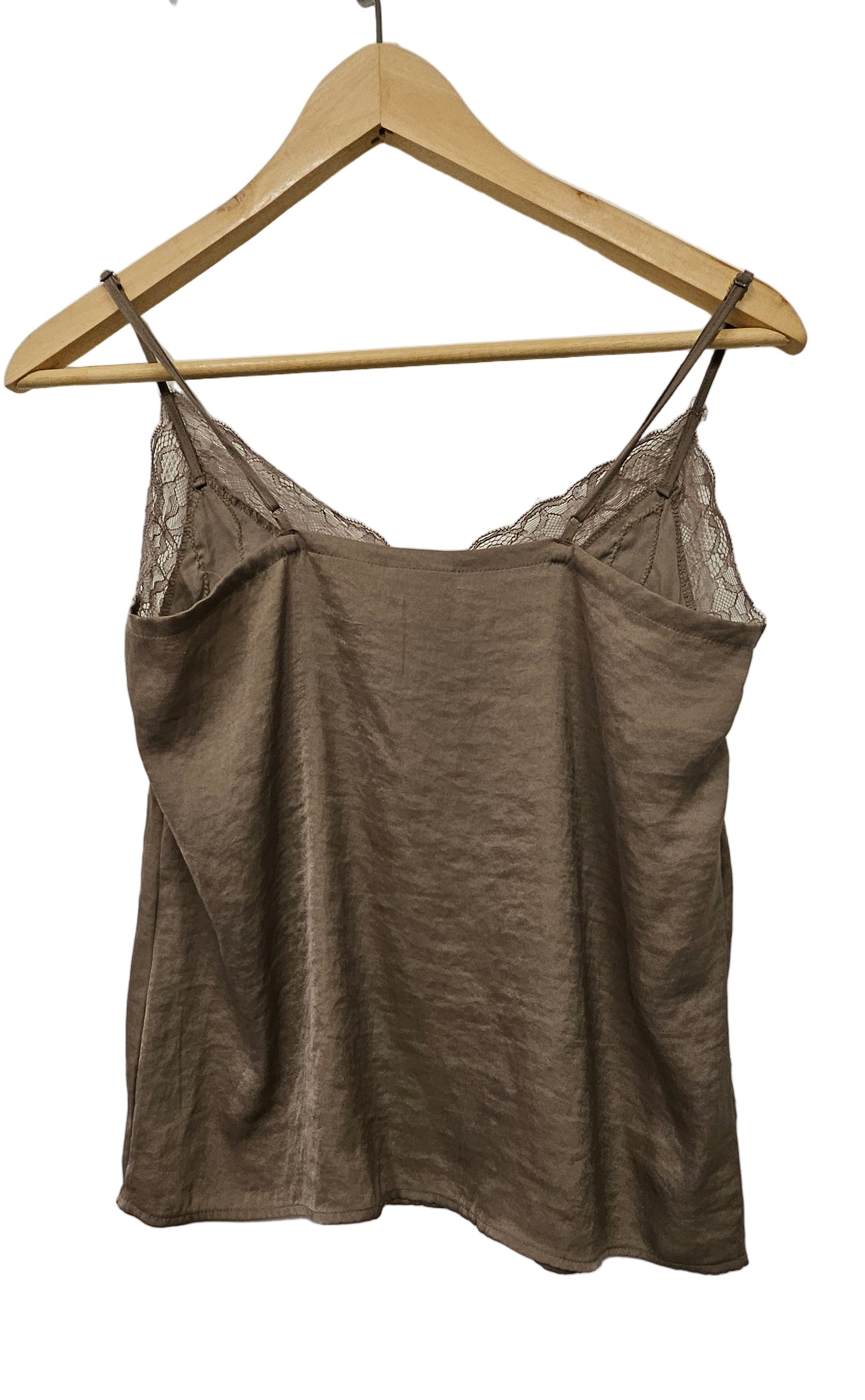 Satinpyjamas med spets