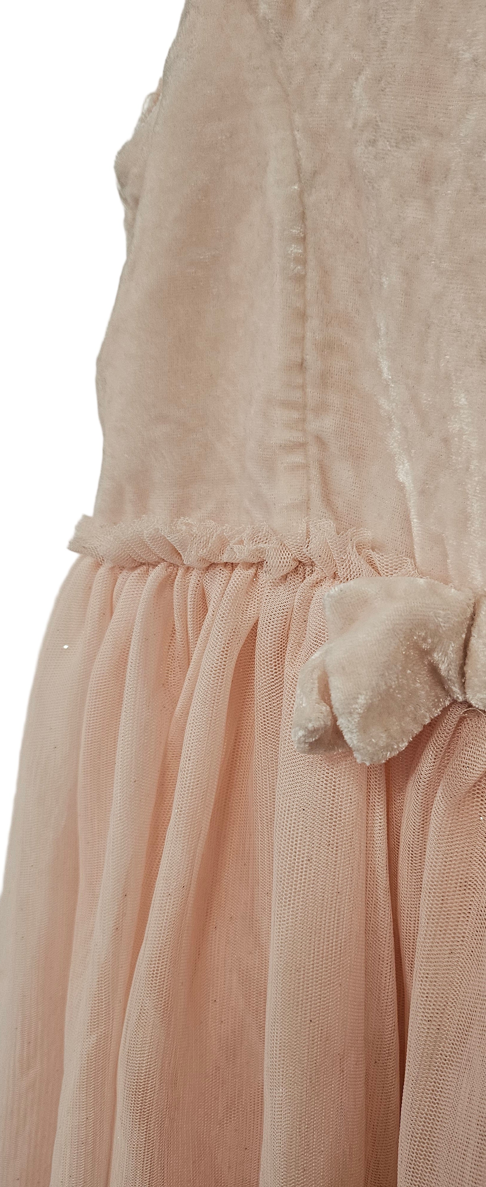 Klänning med tyllkjol