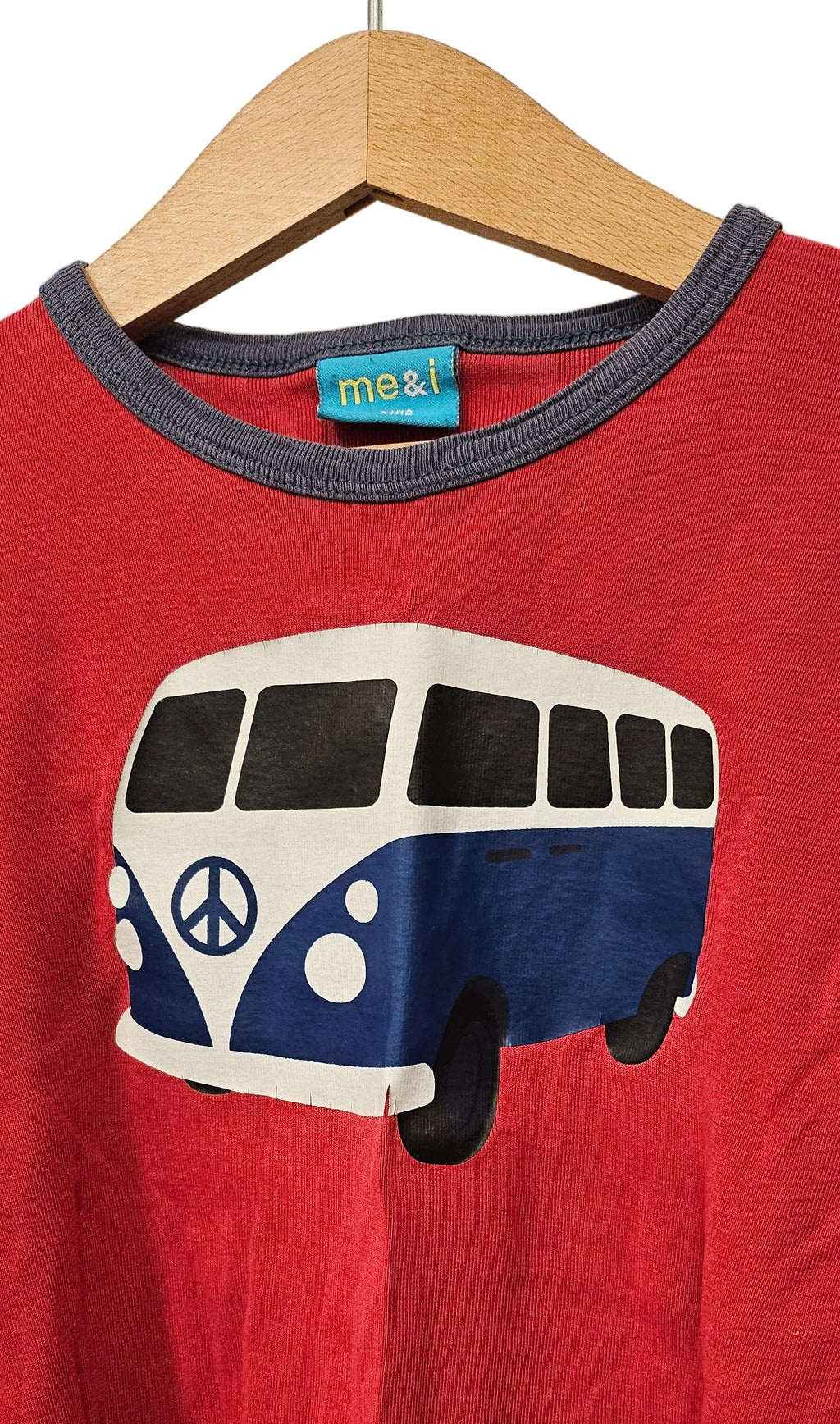 T-shirt med bussmotiv me&i