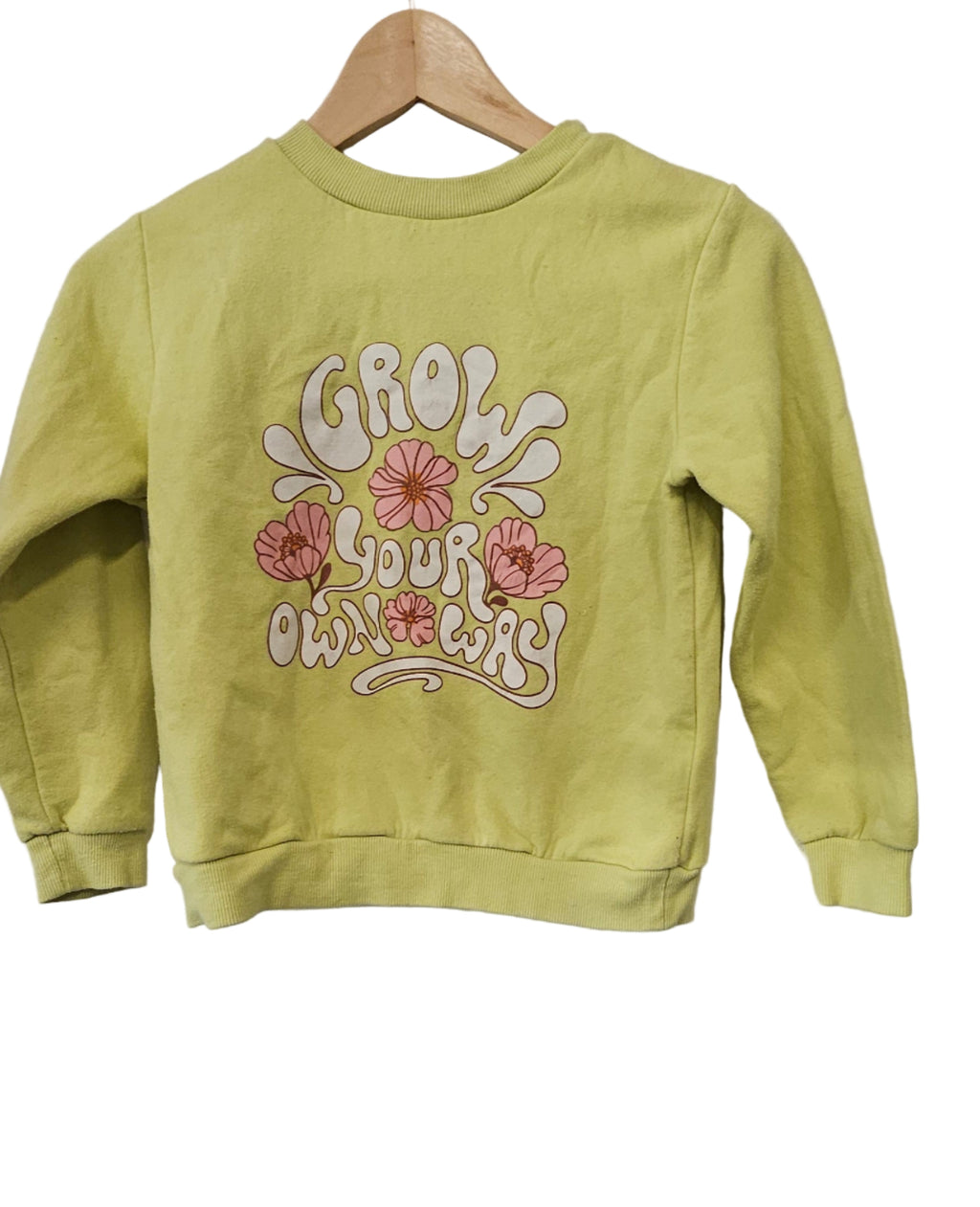 Sweatshirt med tryck