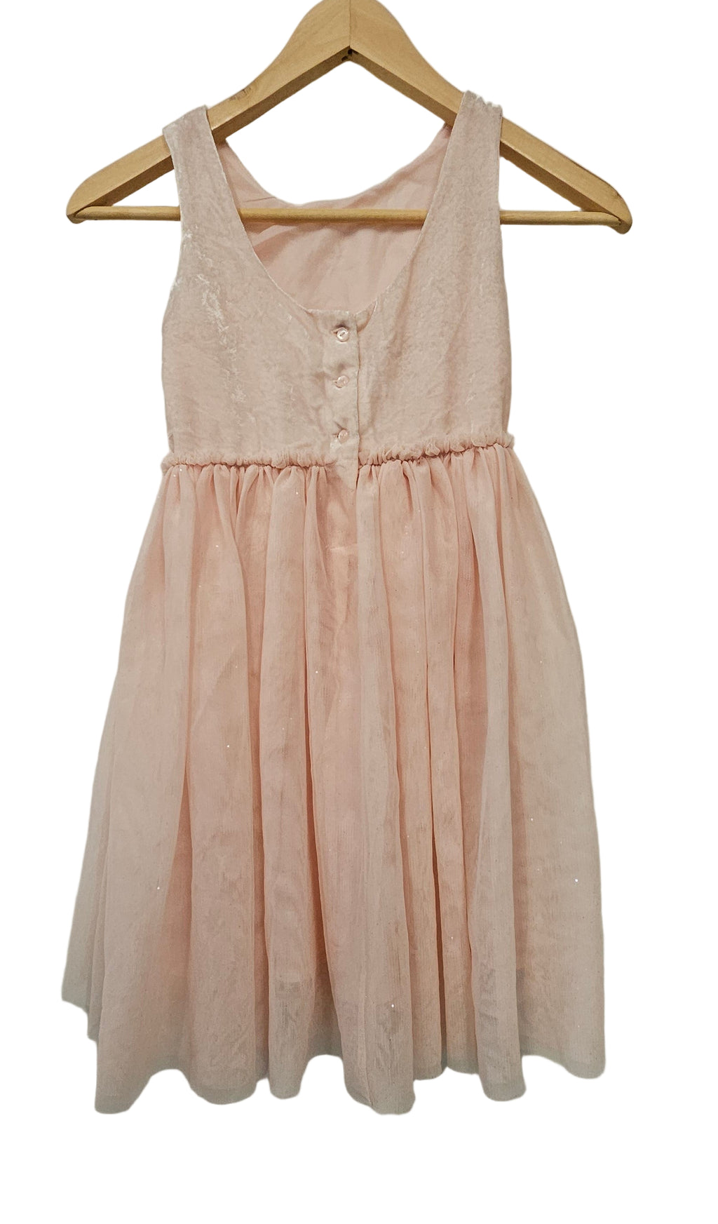 Klänning med tyllkjol