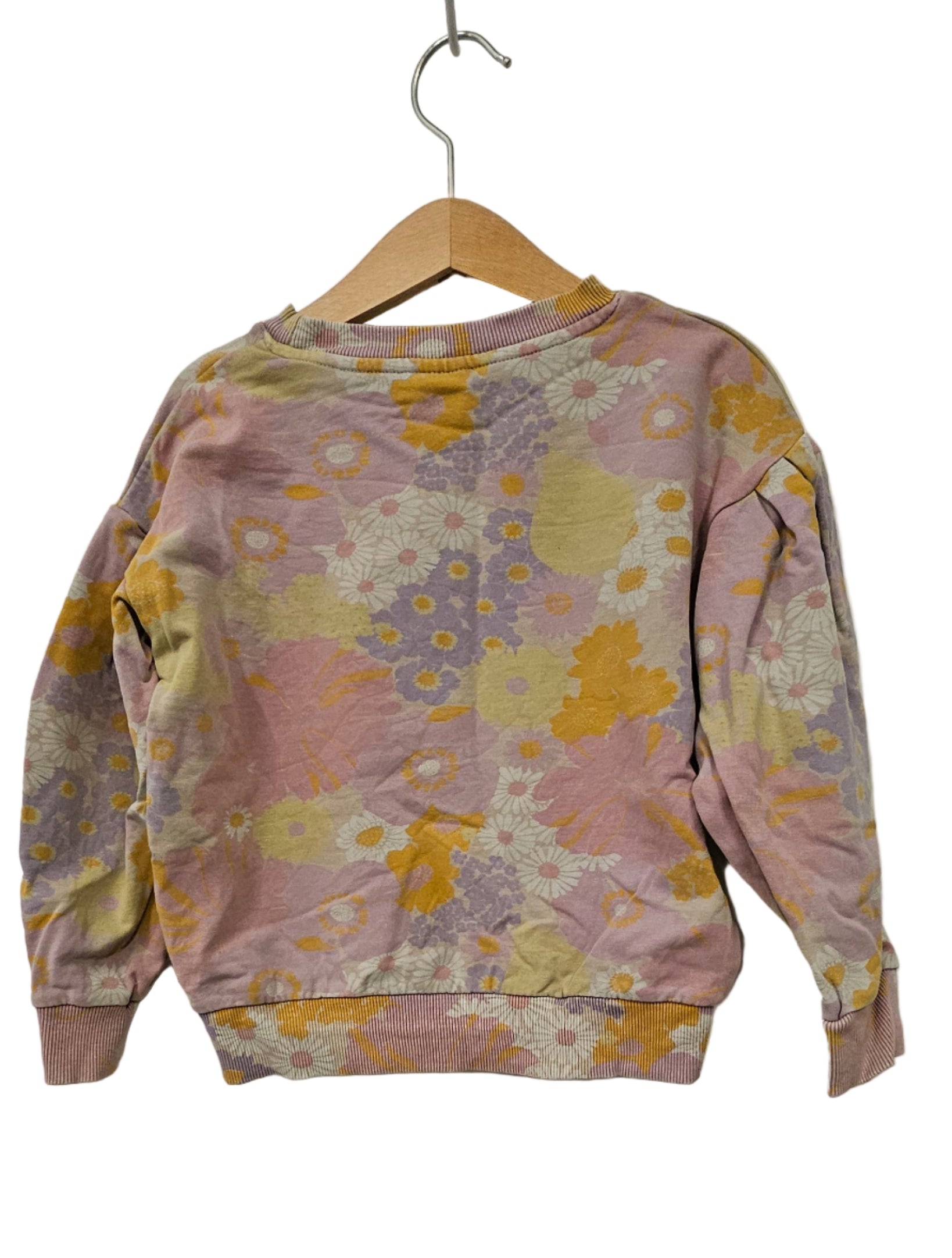 Blommig sweater