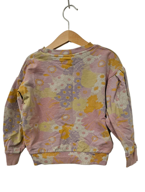 Blommig sweater