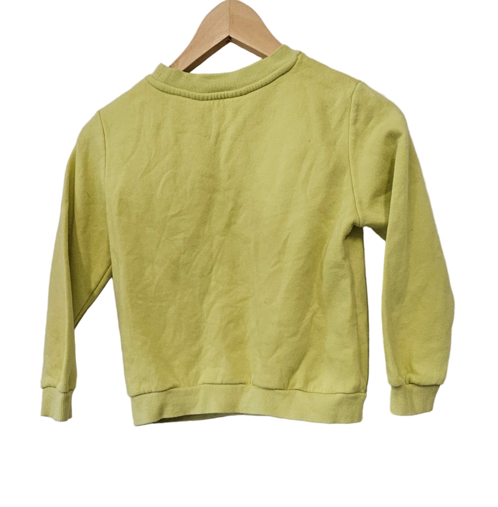 Sweatshirt med tryck