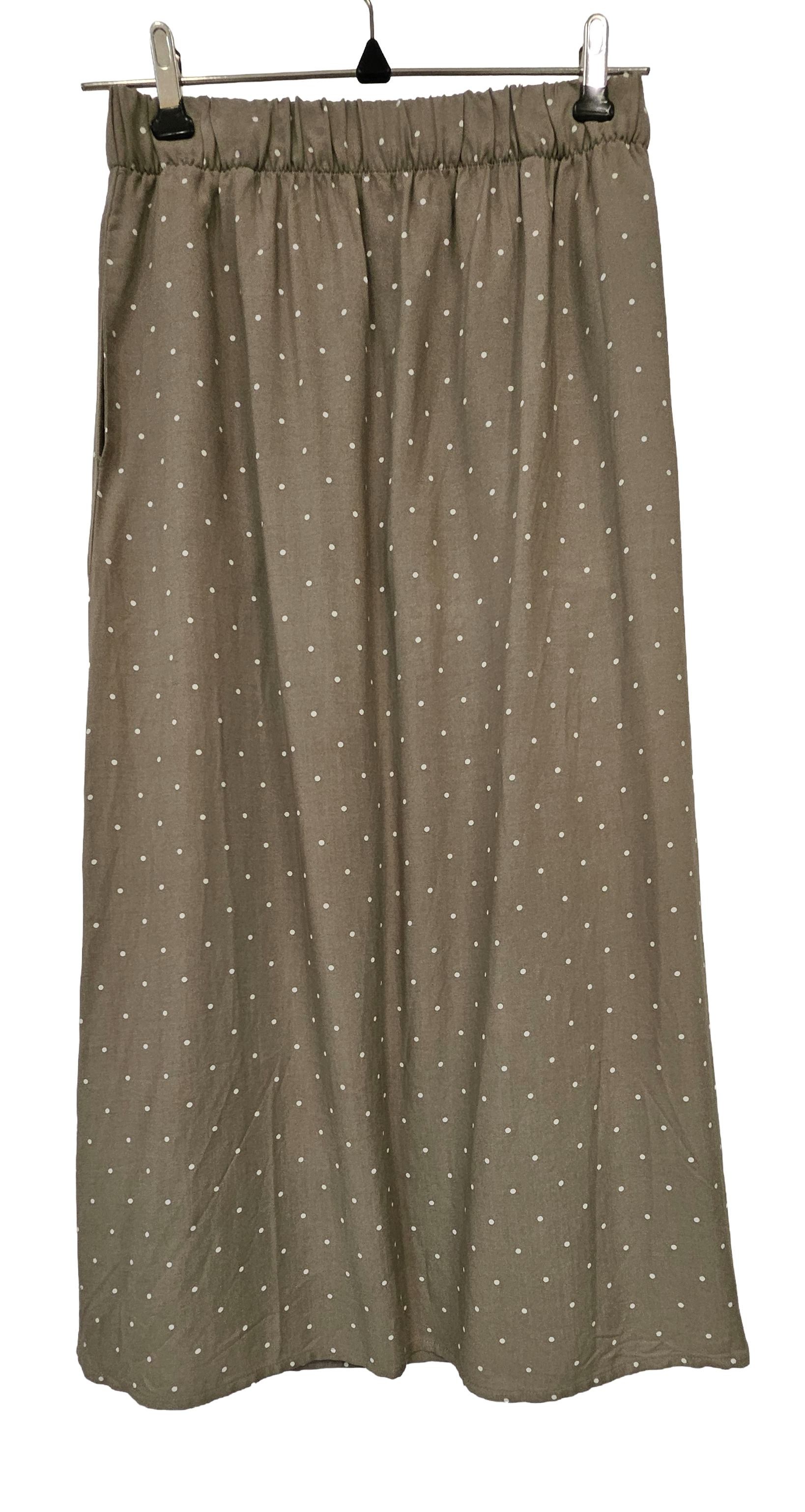 Prickig kjol med fickor