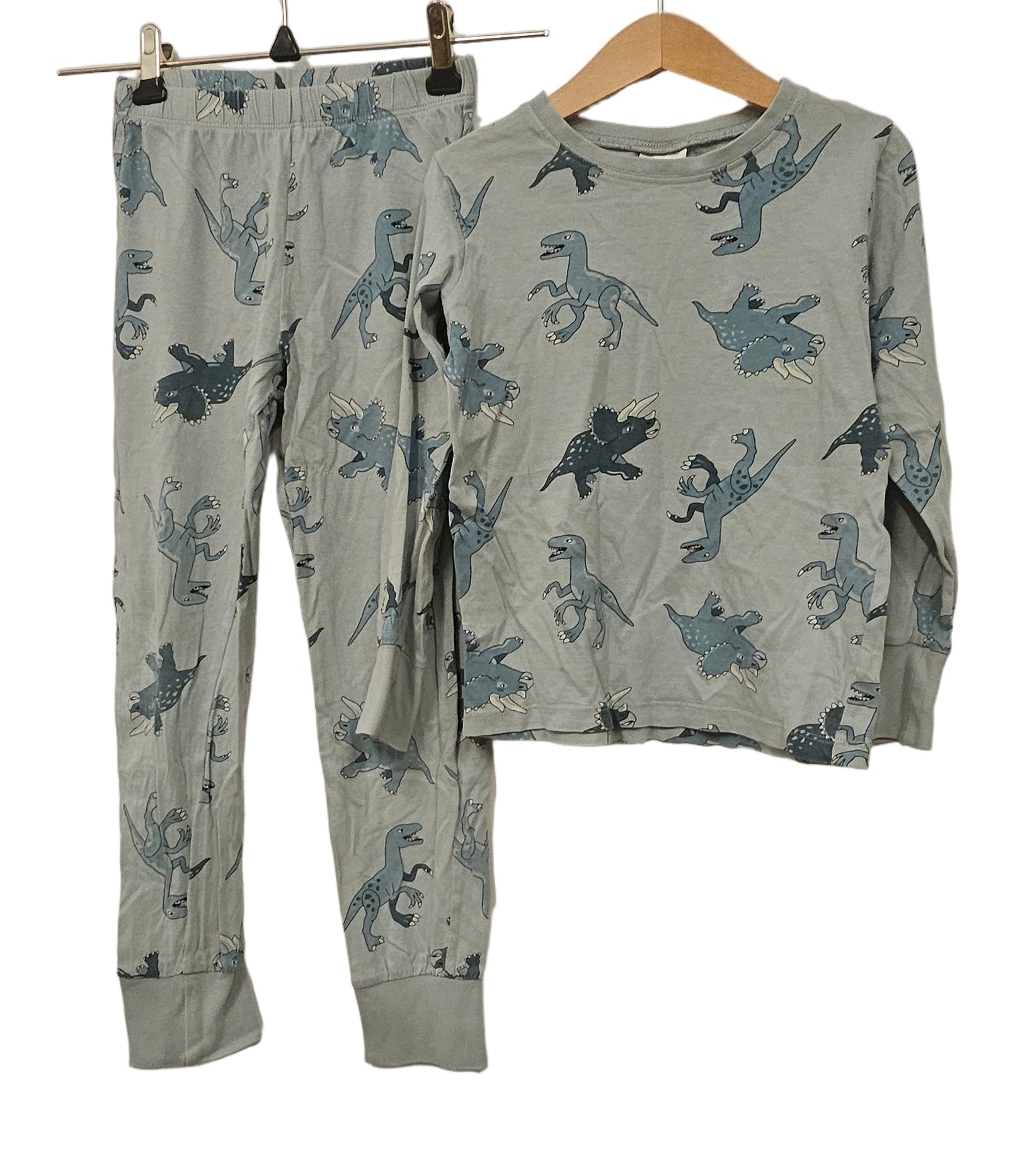 Pyjamas med dinosauriemotiv