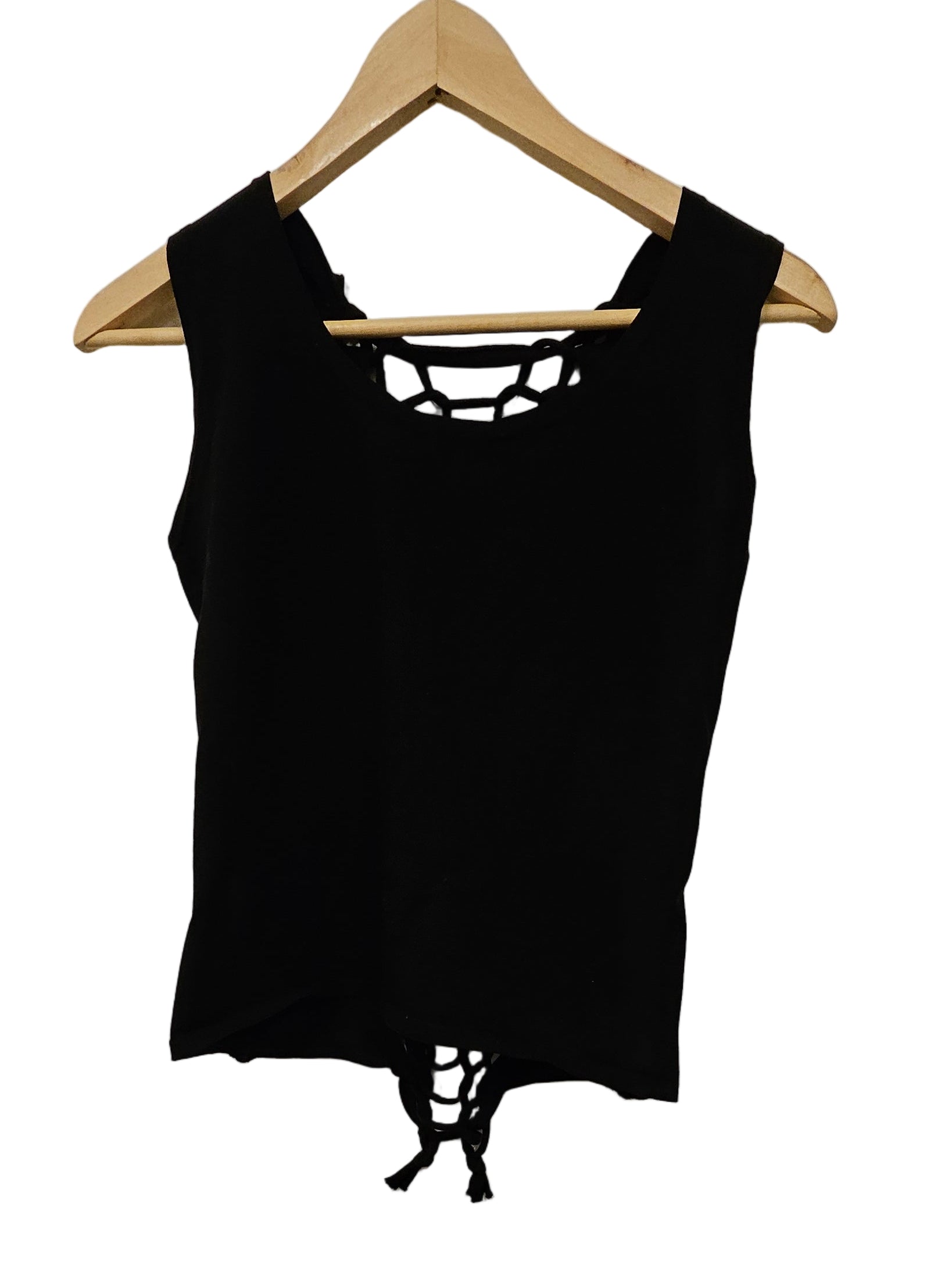 Linne med snörning bak