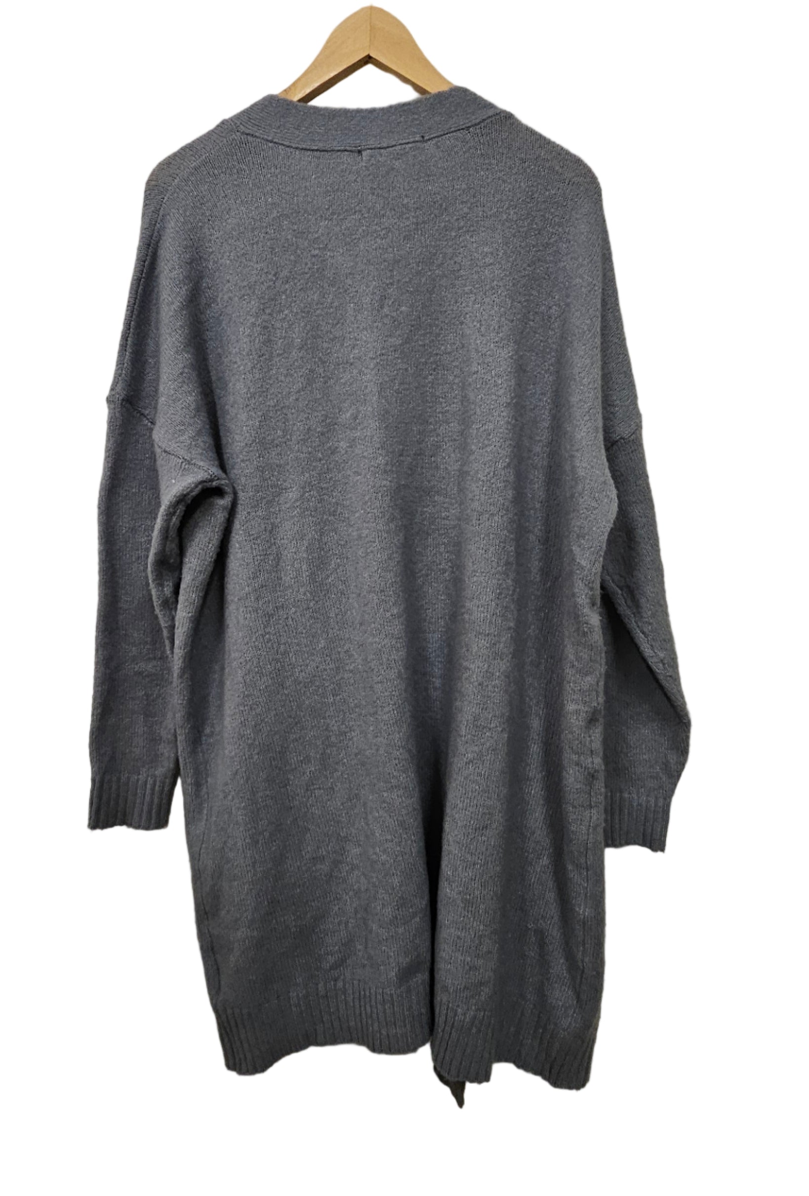 Lång cardigan med fickor