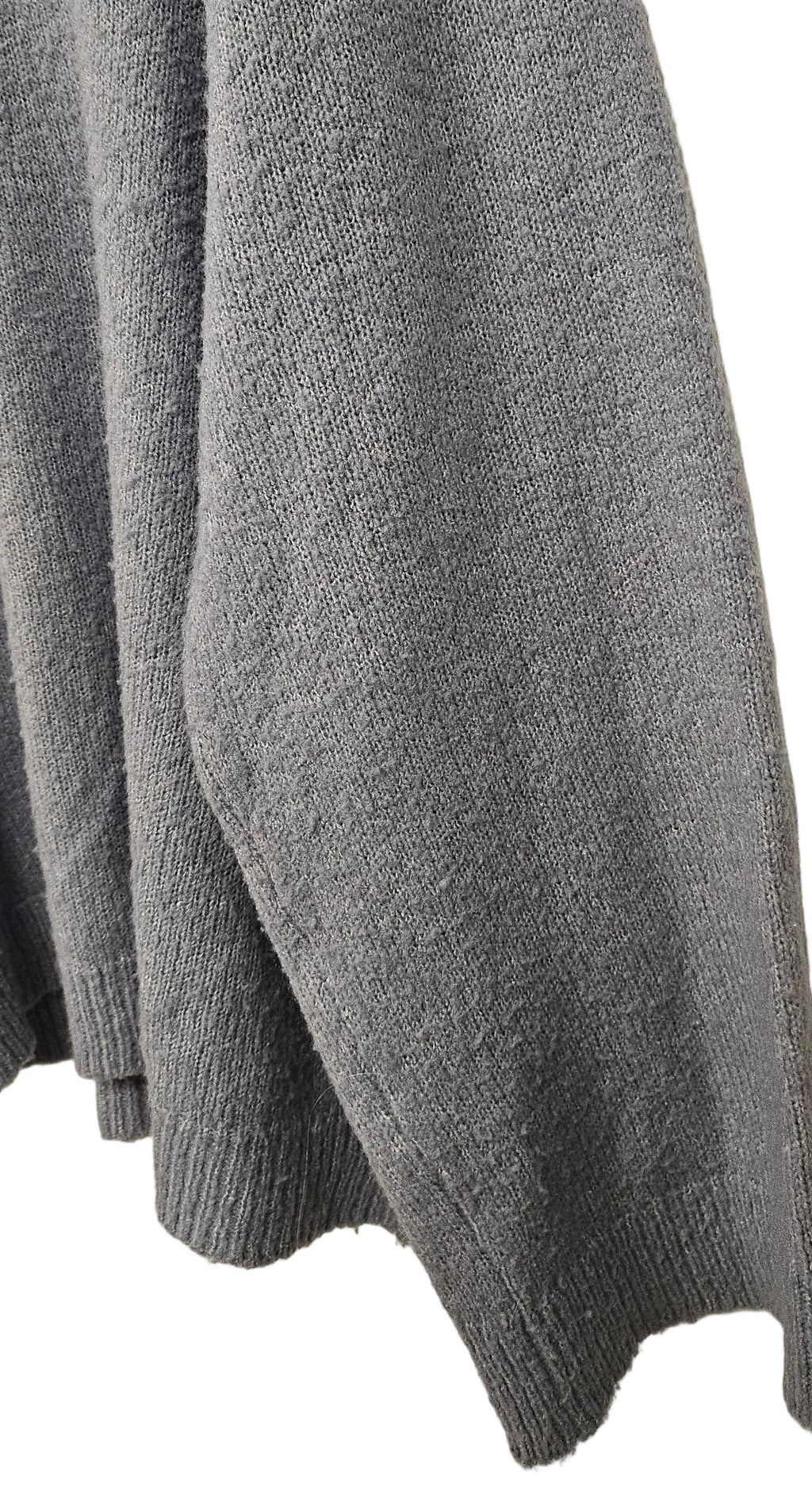 Stickad tröja med rund hals