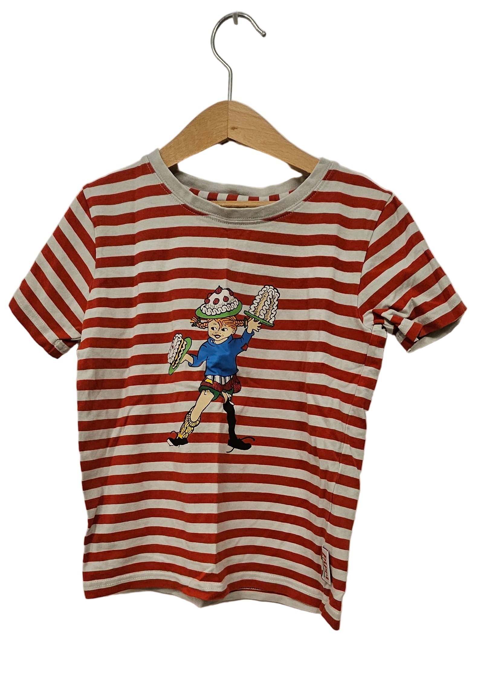 T-shirt med Pippimotiv