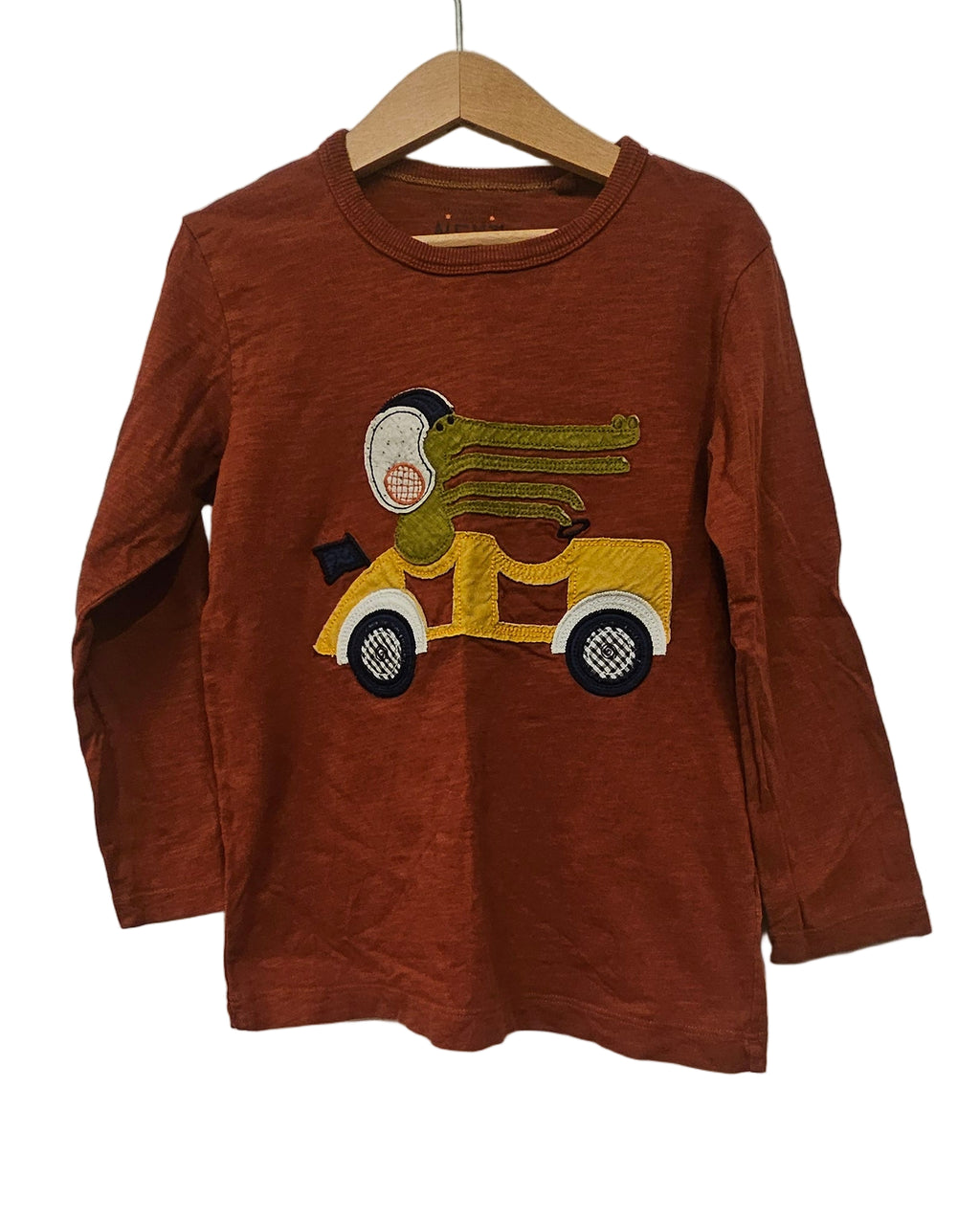 Långärmad t-shirt med applikation