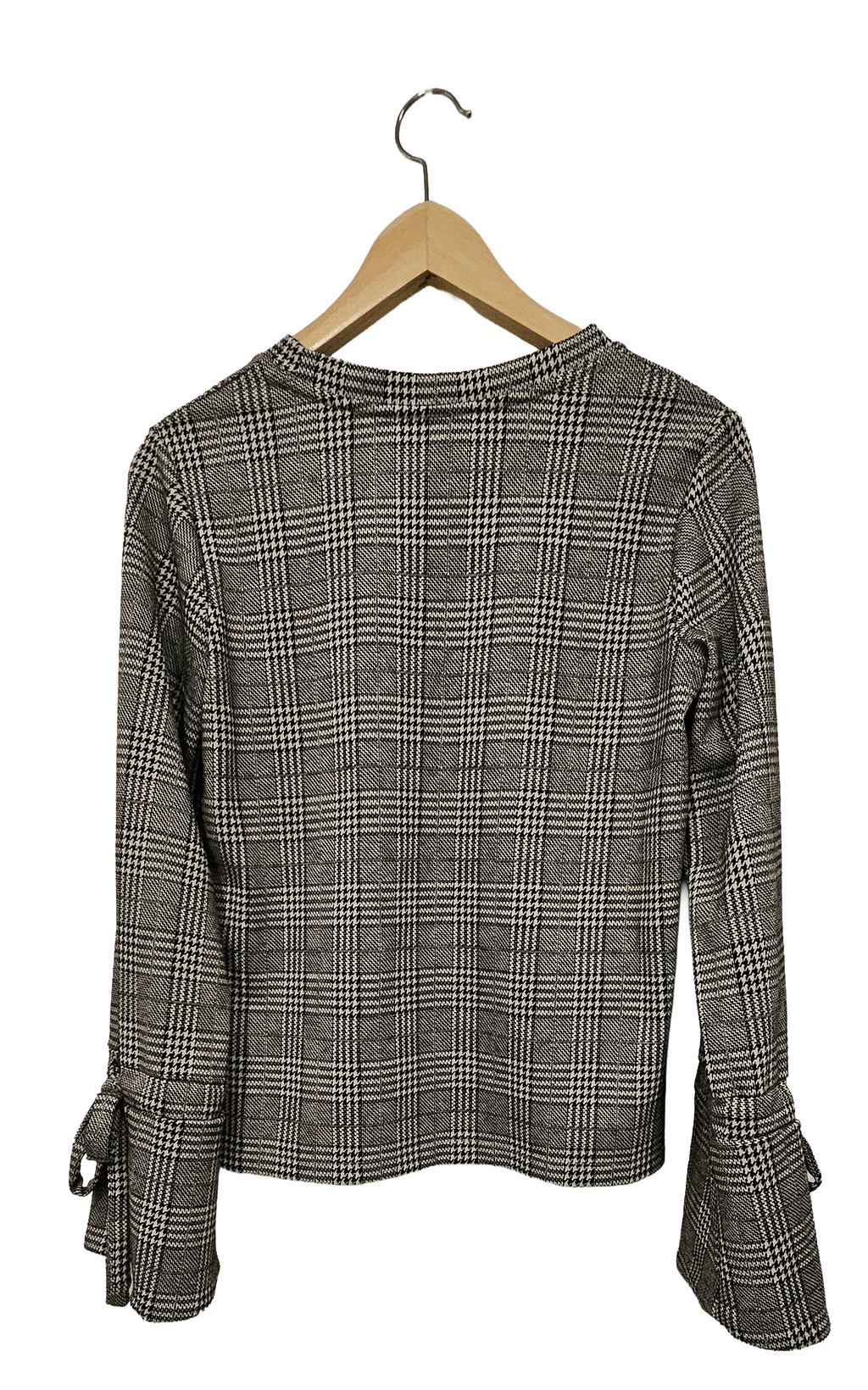 Tröja med hundtandsmönster