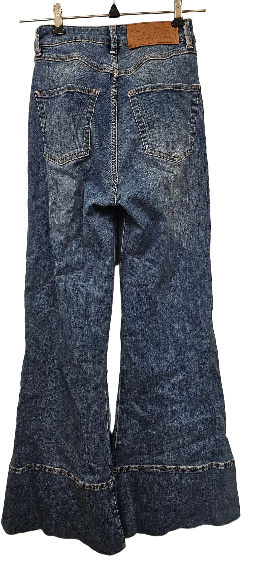 Vida utställda jeans Bianca