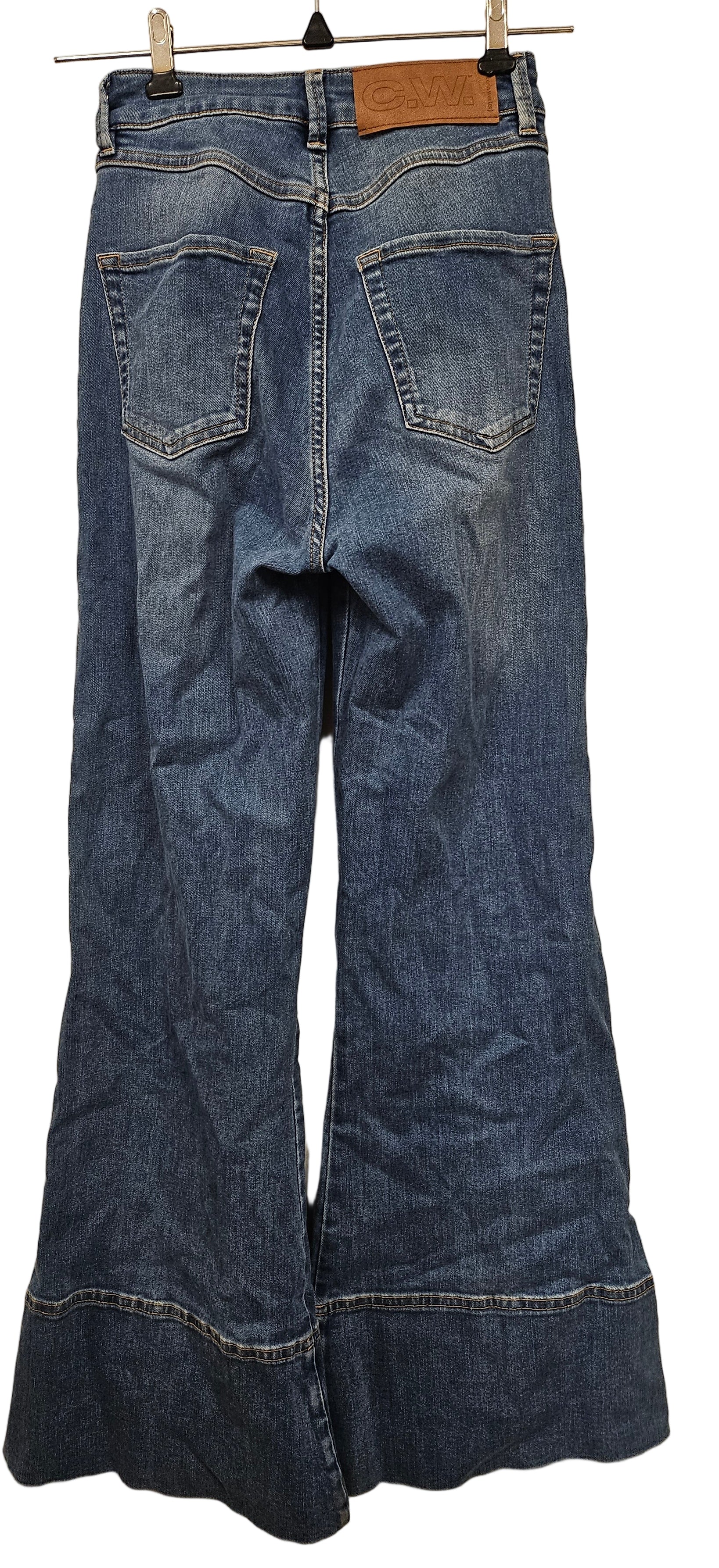 Vida utställda jeans Bianca